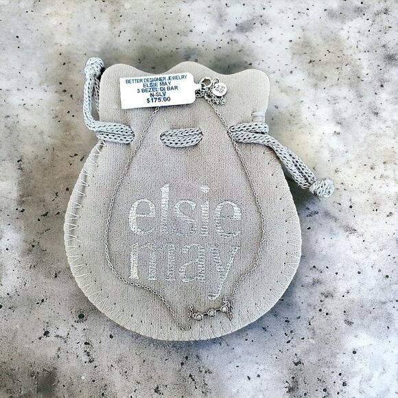 ELSIE MAY Bezel Diamond Necklace - Picture 2 of 7